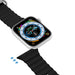 Dux Ducis Strap Watch 9 / 8 / 7 / 6 / 5 / 4 / 3 / 2 / SE (45 / 44 / 42mm) Silicone Band Bracelet Black (OceanWave