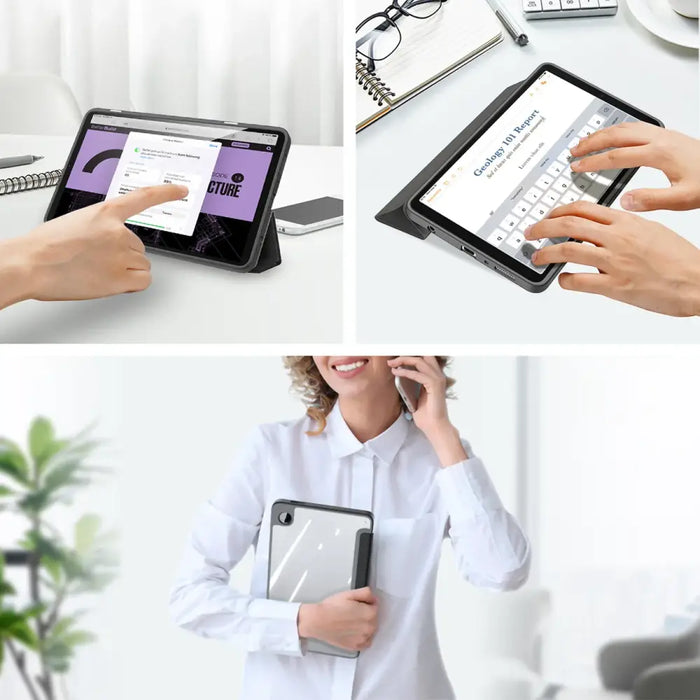 Dux Ducis Toby case with flip stand for Samsung Galaxy Tab A9 8.7’’ - black - Cell phone cases and covers<<<HurtelXML