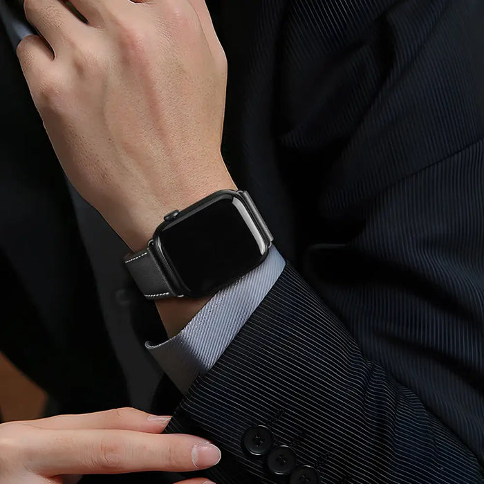 Dux Ducis Ya Strap for Apple Watch 42 / 44 / 45 / 49 mm - Black - Cell phone cases and covers<<<HurtelXML