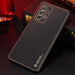 Dux Ducis Yolo elegant case made of soft TPU and PU leather for Samsung Galaxy A72 4G black - Cell phone cases