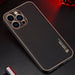 Dux Ducis Yolo elegant case made of soft TPU and PU leather for iPhone 13 Pro Max red - Cell phone cases