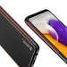 Dux Ducis Yolo elegant case made of soft TPU and PU leather for Samsung Galaxy A72 4G black - Cell phone cases