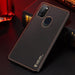 Dux Ducis Yolo elegant case made of soft TPU and PU leather for Samsung Galaxy M30s black - Cell phone cases