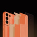 Dux Ducis Yolo elegant cover made of ecological leather for Samsung Galaxy S22 + (S22 Plus) orange - Cell phone cases