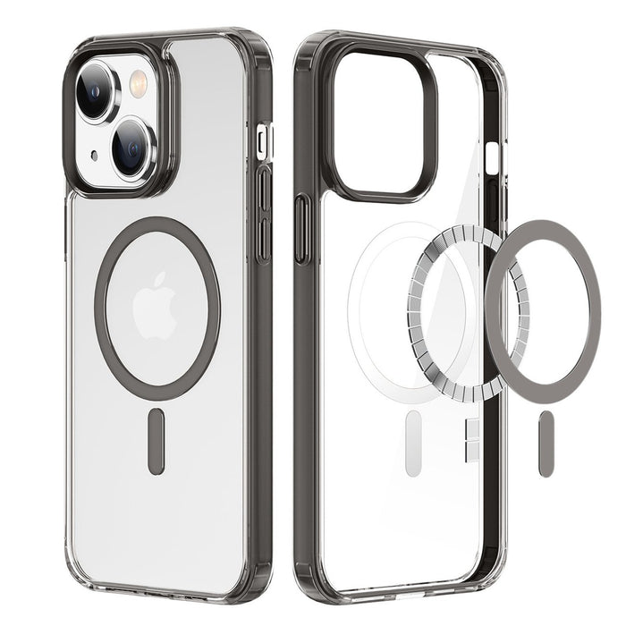 Dux Ducis Clin2 case for iPhone 14 Plus magnetic cover MagSafe gray