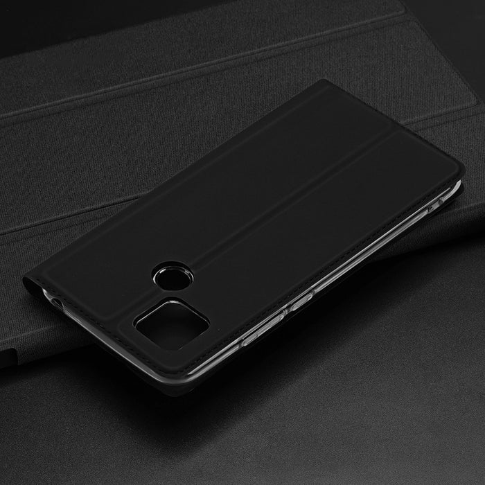 Dux Ducis Skin Pro case for Oppo Reno 8 flip cover card wallet stand blue