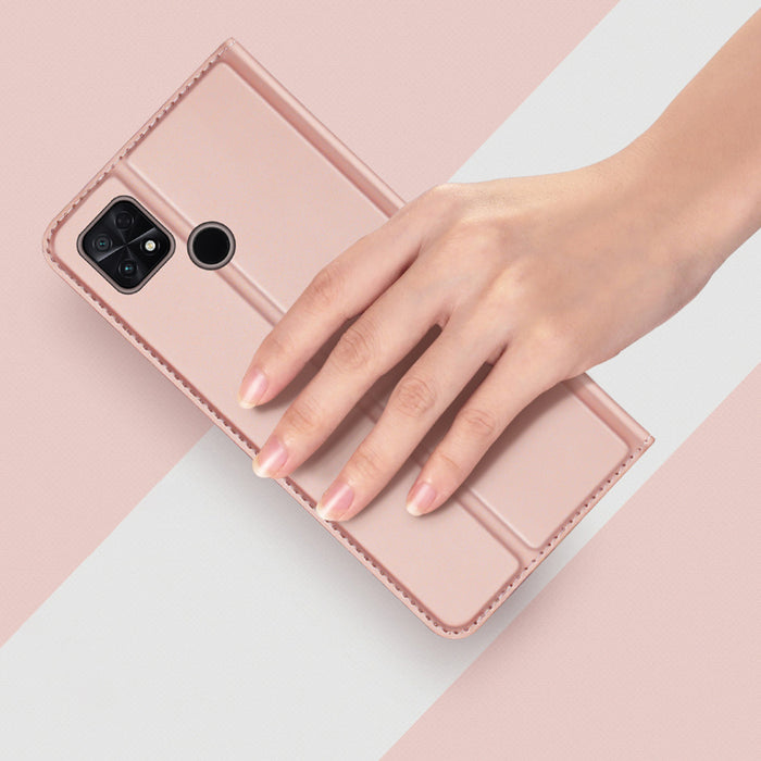 Dux Ducis Skin Pro case for Oppo Reno 8 Pro flip cover card wallet stand black