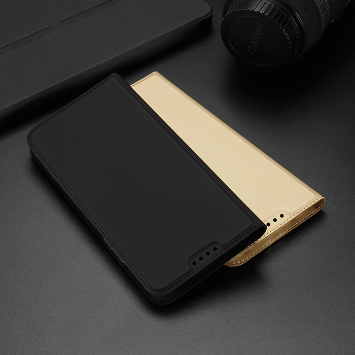 Dux Ducis Skin Pro case for Oppo Reno 8 Pro flip cover card wallet stand black