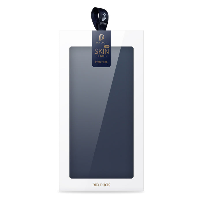 Dux Ducis Skin Pro Case for Realme 10 Pro Flip Card Wallet Stand Blue
