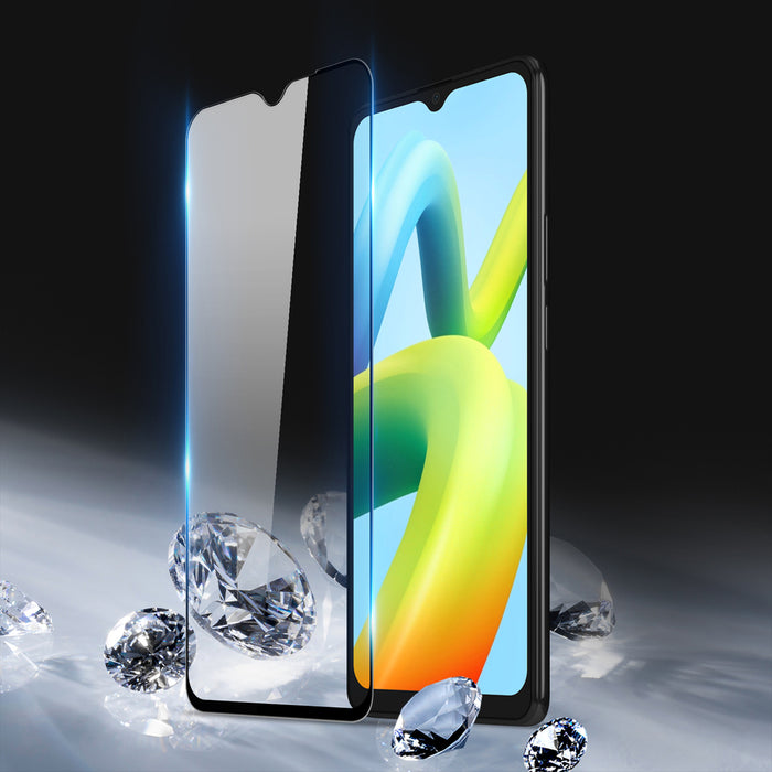 Dux Ducis 9D Tempered Glass Screen Protector for Xiaomi Redmi A2 / Redmi A1 9H with Black Frame