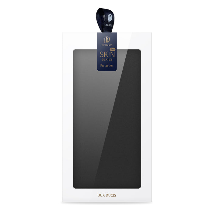 Dux Ducis Skin Pro Case For Realme GT Neo 5 / Realme GT3 Flip Cover Card Wallet Stand Black