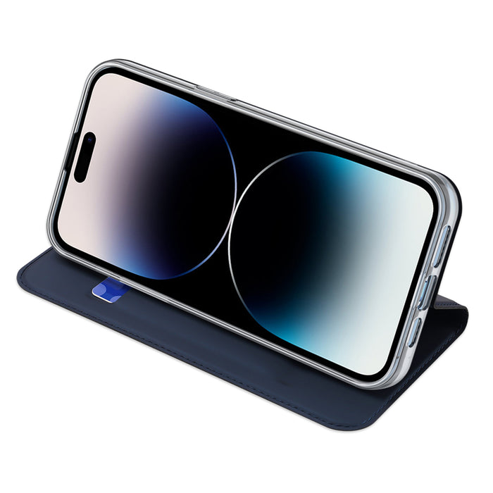 Dux Ducis Skin Pro Wallet Case for iPhone 15 Pro - Blue