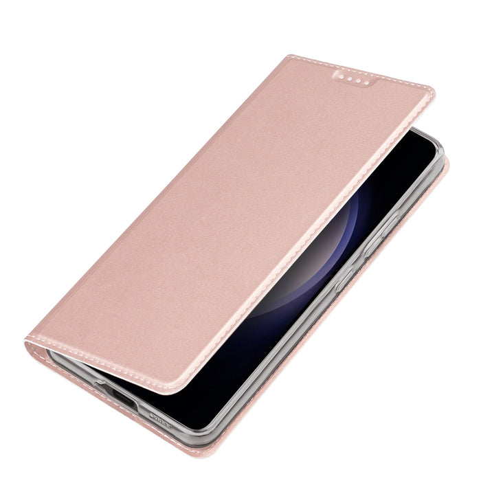 Dux Ducis Skin Pro case for Samsung S24+ with flap - pink
