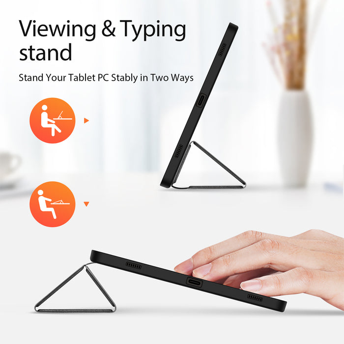 Dux Ducis Domo flip and smart sleep case for Samsung Galaxy Tab S9 - black