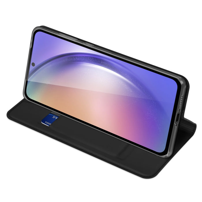 Dux Ducis Skin Pro case with flap and card slot for Samsung Galaxy A55 5G - black