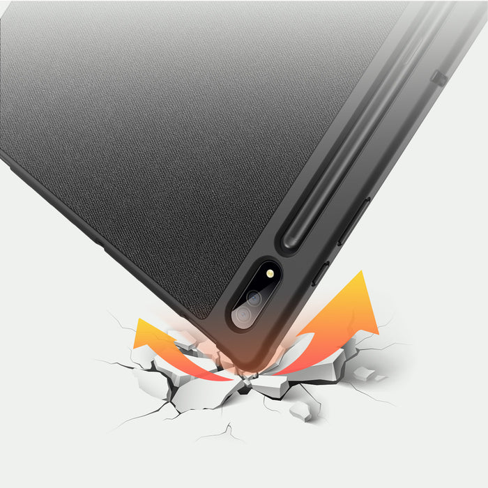 Dux Ducis Domo foldable cover for tablet with Smart Sleep function Samsung Galaxy Tab S8/S9 Ultra stand black
