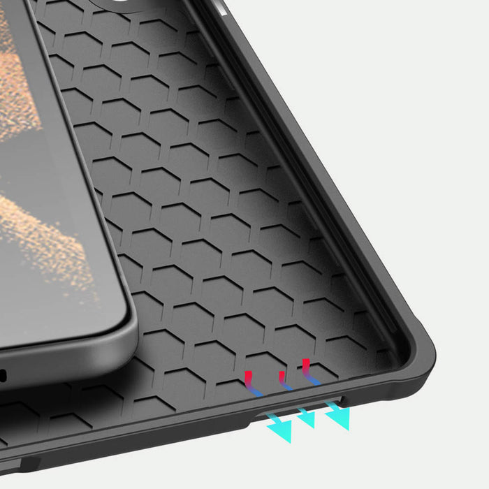 Dux Ducis Domo foldable cover for tablet with Smart Sleep function Samsung Galaxy Tab S8/S9 Ultra stand black