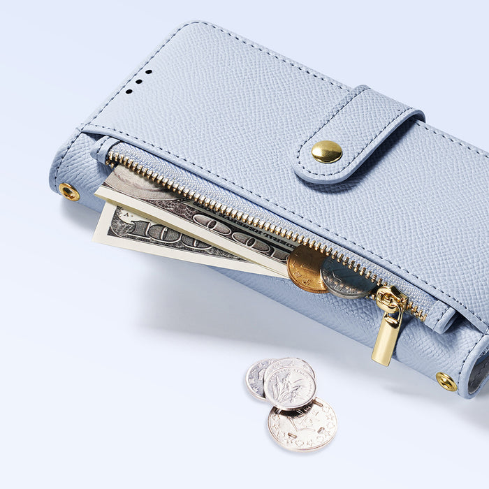 Dux Ducis Lawa Leather Case for iPhone 15 Pro - Blue