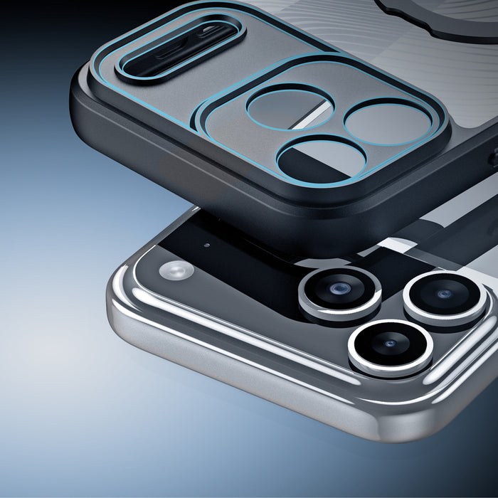 Dux Ducis Aimo Mag Case with Magnetic Ring and Stand for iPhone 17 Pro Max - Black
