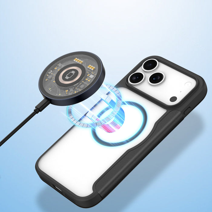 Dux Ducis Skin X Pro Case for iPhone 17 Pro with Wallet, MagSafe Compatible - Black