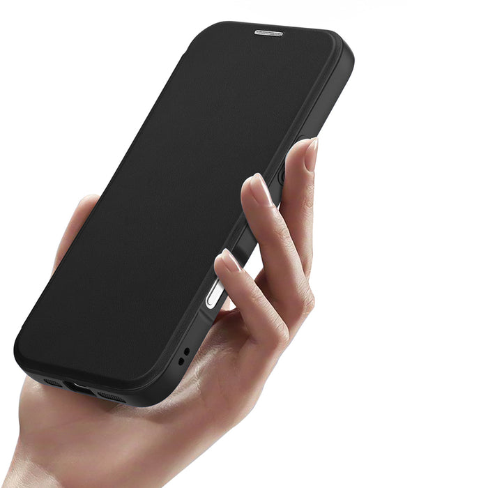 Dux Ducis Skin X Pro iPhone 17 Air Case with Wallet, MagSafe Compatible - Black
