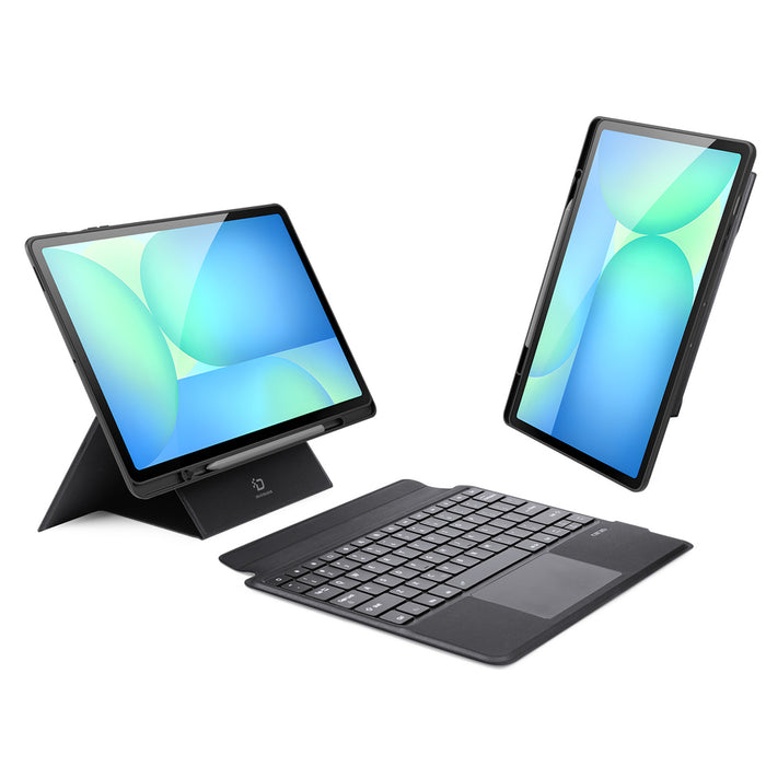 Dux Ducis (DK series) Keyboard Case for Samsung Tab S10 FE+ (Plus) - Black