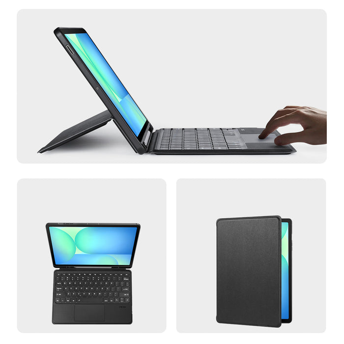 Dux Ducis (DK series) Keyboard Case for Samsung Tab S10 FE+ (Plus) - Black