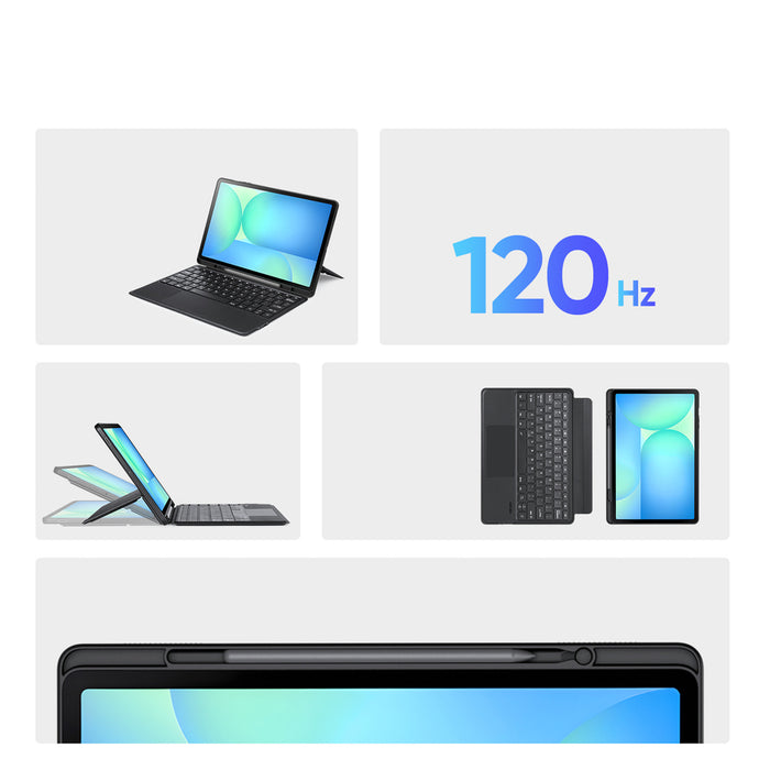 Dux Ducis (DK series) Keyboard Case for Samsung Tab S10 FE+ (Plus) - Black
