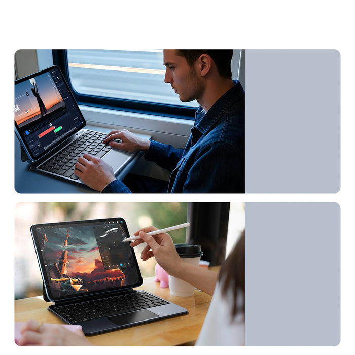 Dux Ducis Keyboard Case (MK series) for iPad 10" (2022) iPad 11" (2025) - Black