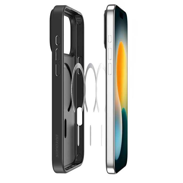 Dux Ducis Yind iPhone 17 Pro Max Case Compatible with MagSafe - Black