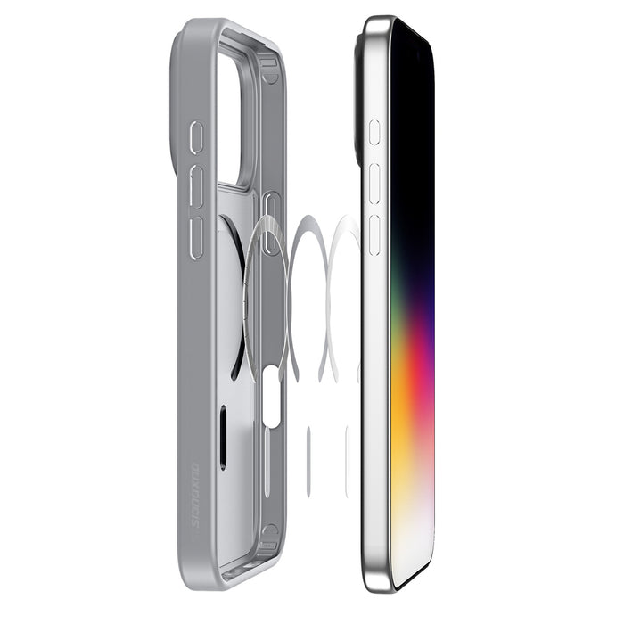 Dux Ducis Yind iPhone 17 Pro Max Case Compatible with MagSafe - Gray