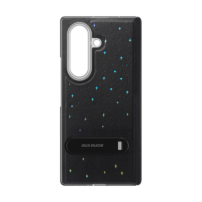 Dux Ducis Stex Case for Samsung Galaxy Z Fold 7 with 360° Stand - Black