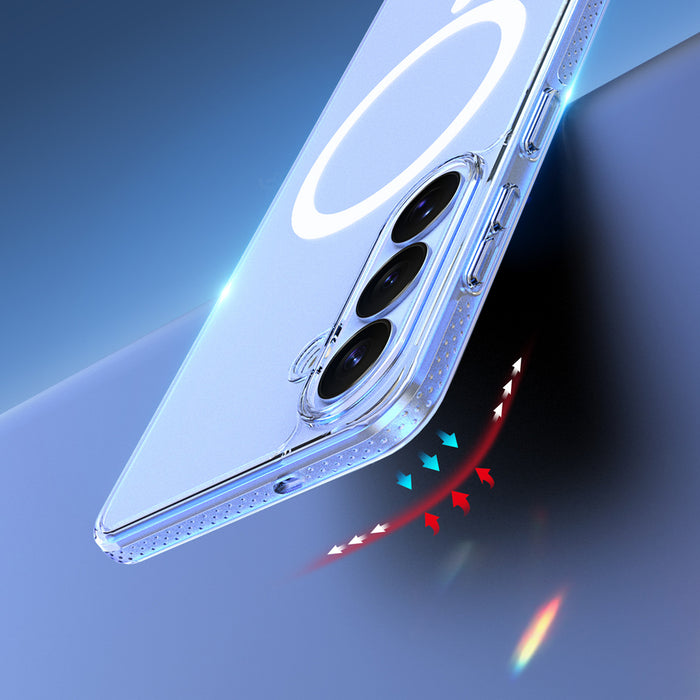 Dux Ducis Clin Mag Case Compatible with MagSafe for Samsung S26 Plus - Transparent