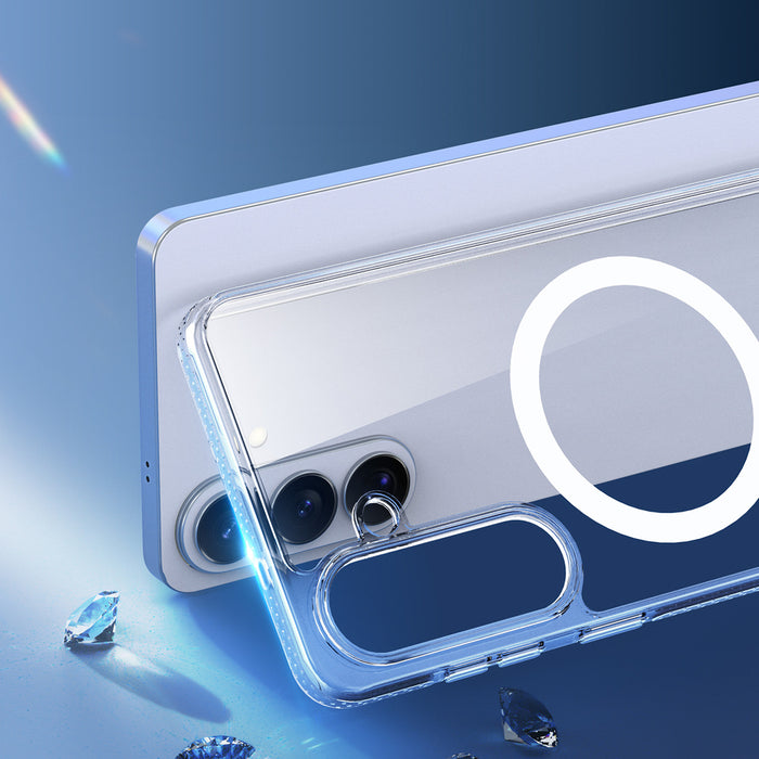 Dux Ducis Clin Mag Case Compatible with MagSafe for Samsung S26 Plus - Transparent