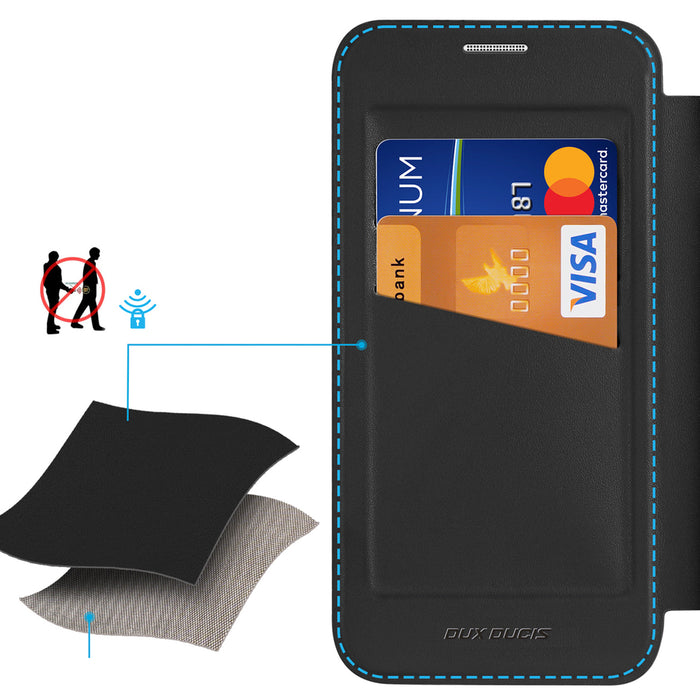 Dux Ducis Skin X Pro MagSafe Compatible Wallet Case for Samsung Galaxy S26+ - Black