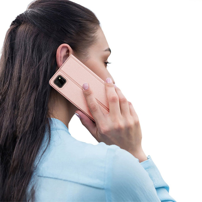 DUX DUCIS Skin Pro Bookcase type case for Huawei Y5p pink