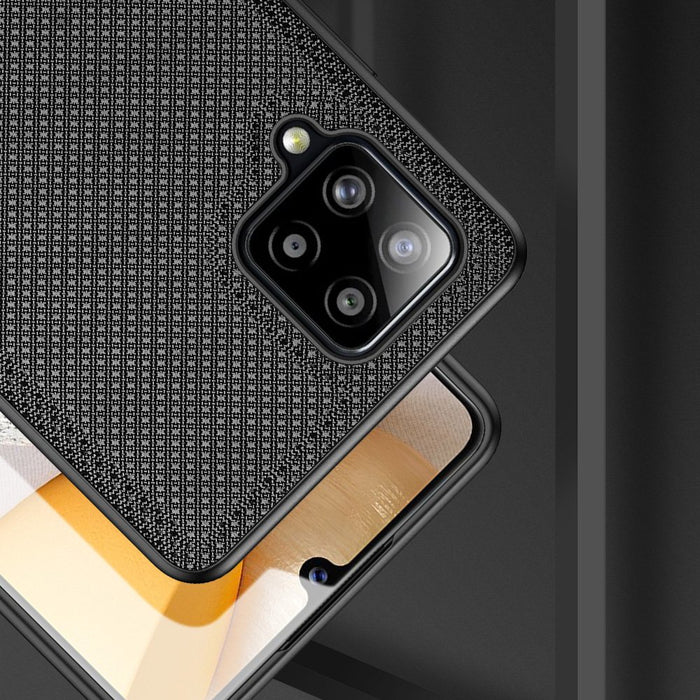 Dux Ducis Fino case covered with nylon material for Samsung Galaxy A42 5G green