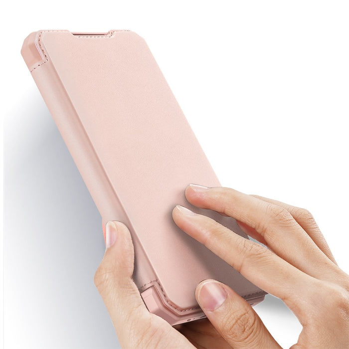 DUX DUCIS Skin X Bookcase type case for Samsung Galaxy A72 4G pink