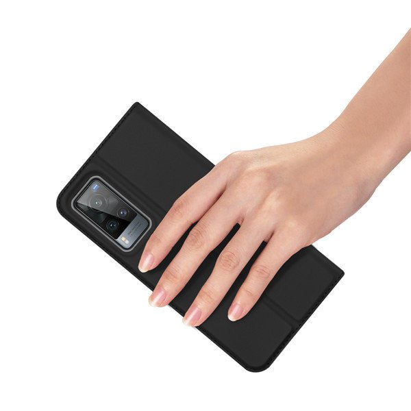 Dux Ducis Skin Pro Bookcase type case for Vivo X60 black