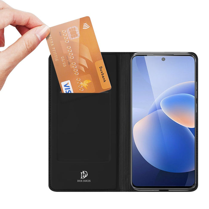 Dux Ducis Skin Pro Bookcase type case for Vivo X60 black
