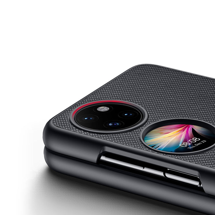 Dux Ducis Fino case is made of nylon material Huawei P50 Pocket black
