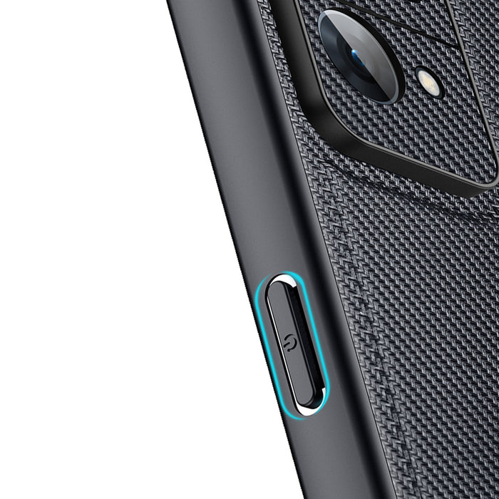 Dux Ducis Fino case cover covered with nylon material Oppo Reno7 Pro 5G black