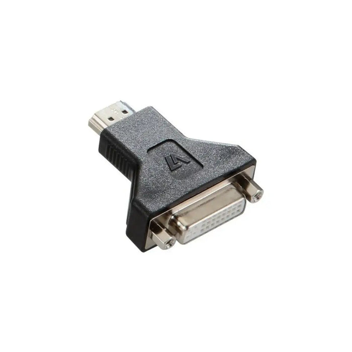DVI-D to HDMI Adapter V7 V7E2HDMIMDVIDFADTR2N Black - Компютър Кабели и адаптери<<<Компютри|