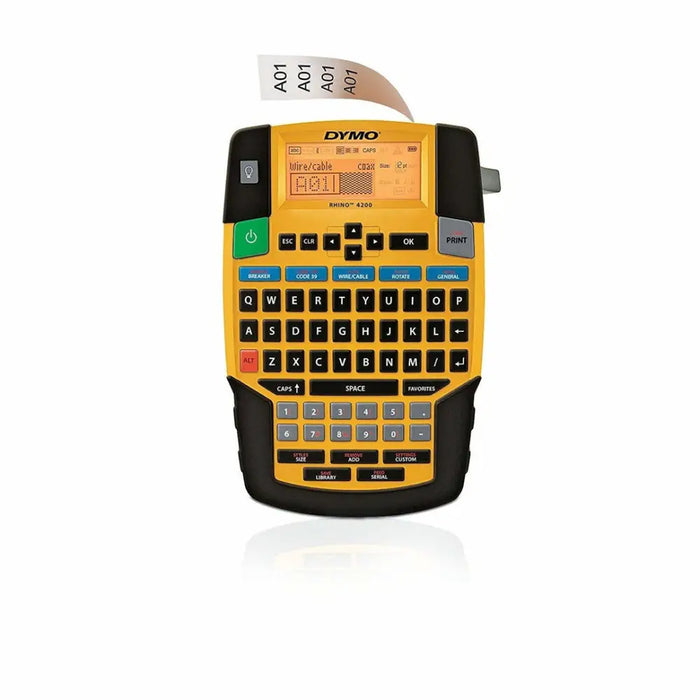 DYMO Rhino 4200 label printer Thermal transfer Wireless QWERTY - Label PrintersPER-DRE<<<Input / Output