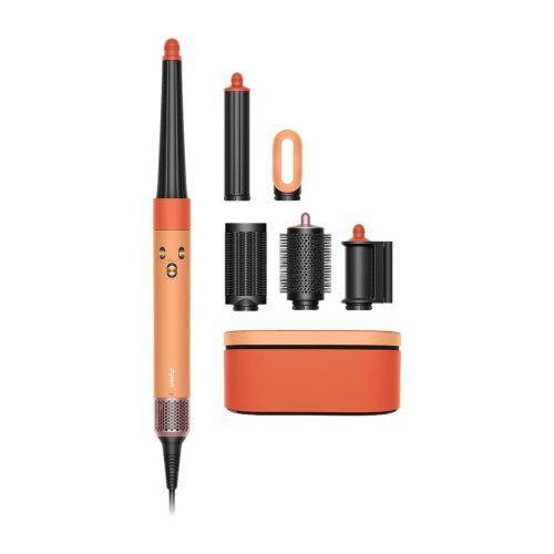 Dyson Airwrap I.D. Straight + Wavy Multi-Style Complete Long Styler and Dryer HS08 Ceramic Apricot/ Topaz EU 257389-01