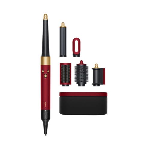 Dyson Airwrap I.D. Straight + Wavy Multi-Style Complete Long Styler and Dryer HS08 red Velvet/ Gold EU 596926-01