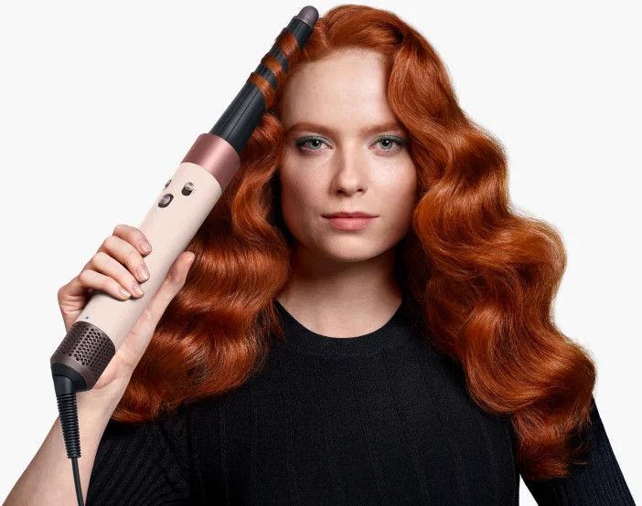 Dyson Airwrap I.D. Straight + Wavy Multi-Style Complete Long Styler and Dryer HS08 Ceramic Pink/ Rose Gold EU 601848-01