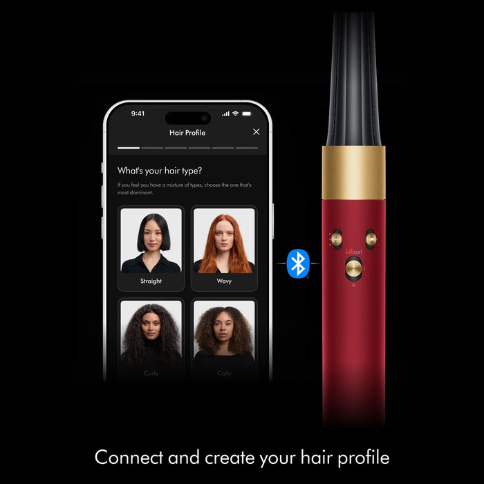 Dyson Airwrap I.D. Straight + Wavy Multi-Style Complete Long Styler and Dryer HS08 red Velvet/ Gold EU 596926-01