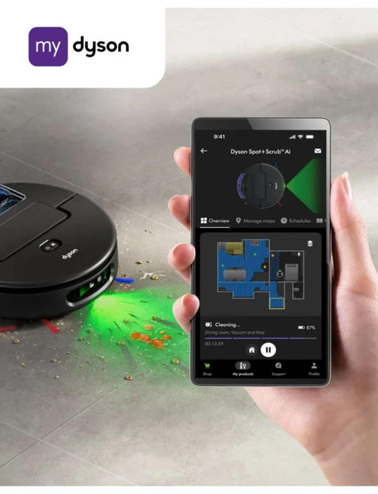 Robot vacuum cleaner DYSON Spot+Scrub Ai 586183-01