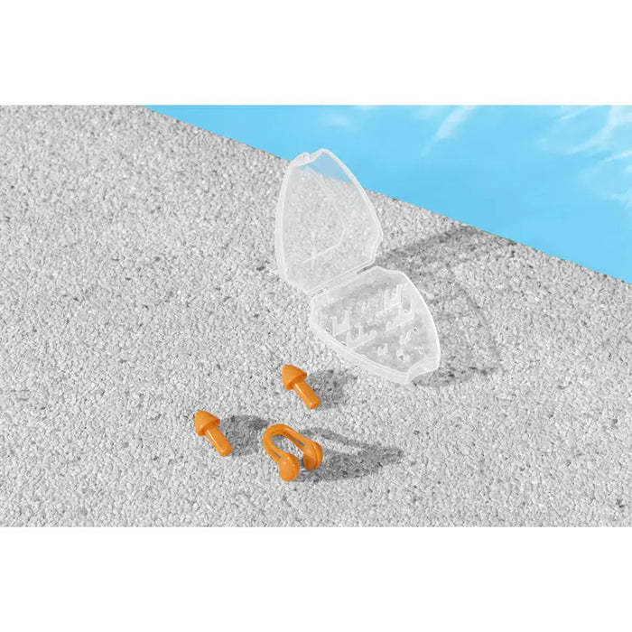 EAR PLUGS AND NOSE CLIP SET BESTWAY 26032 - Аксесоари за плуване<<<Басейни плажни артикули и